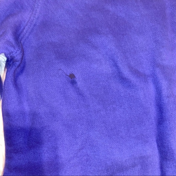 Blue Girls Crew Neck Hoodie - Picture 2 of 4